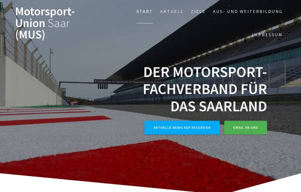 Vorschau von www.mu-saar.de, MUS Motorsport Union Saar