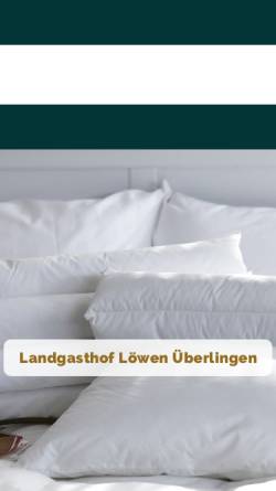 Vorschau der mobilen Webseite www.landgasthof-loewen.de, Landgasthof Löwen, Deisendorf