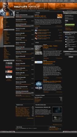 Vorschau der mobilen Webseite www.hlportal.de, Half-Life Portal