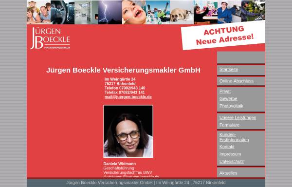 Vorschau von www.juergen-boeckle.de, Böckle Versicherungen