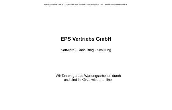 Vorschau von www.epsvertriebsgmbh.de, EPS Vertriebs GmbH