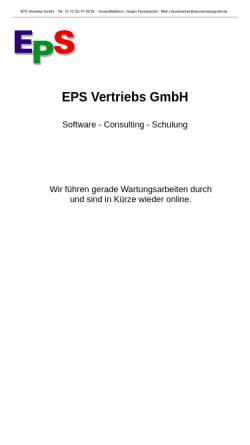 Vorschau der mobilen Webseite www.epsvertriebsgmbh.de, EPS Vertriebs GmbH