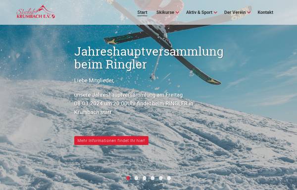 Vorschau von www.skiclub-krumbach.de, Skiclub Krumbach e.V.