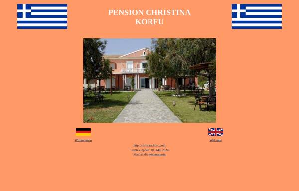 Vorschau von christina.lmsc.com, Pension Christina, Petriti