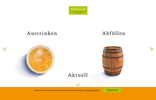 Vorschau von www.wein-abfuellung.de, Weingut Weinküferei Benzmüller