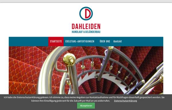 Vorschau von www.dahleiden.de, Dahleiden GmbH