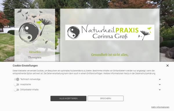 Vorschau von www.naturheilpraxis-loebejuen.de, Corinna Groß