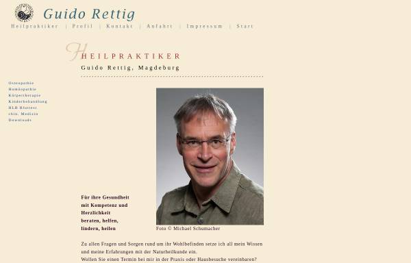 Vorschau von www.heilpraktiker-guido-rettig.de, Guido Rettig