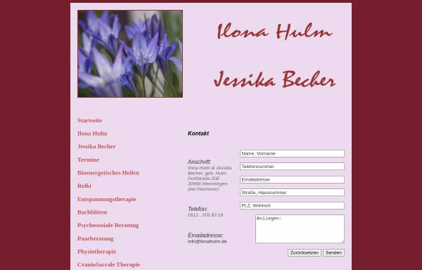 Vorschau von www.ilona-hulm.de, Ilona Hulm