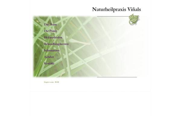 Vorschau von www.naturheilpraxis-vinals.de, Naturheilpraxis Viñals