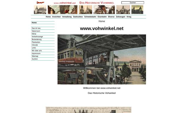 Vorschau von www.vohwinkel.net, Internet-Portal für Wuppertal-Vohwinkel