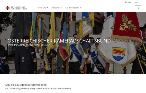 Vorschau von www.okb.at, Österreichischer Kameradschaftsbund