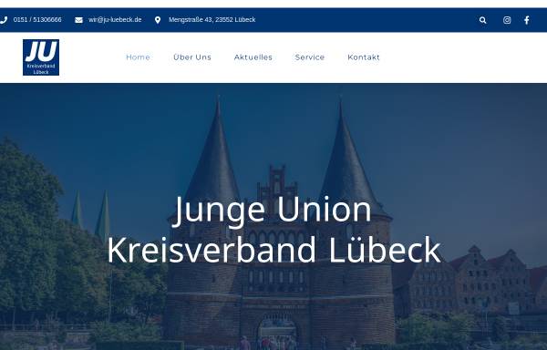 Vorschau von www.ju-luebeck.de, Junge Union Lübeck