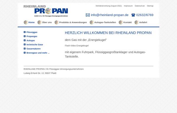 Vorschau von www.rheinland-propan.de, Rheinland Propan GmbH & Co. KG