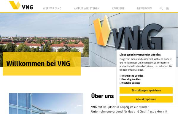 Vorschau von www.vng.de, VNG Verbundnetz Gas AG