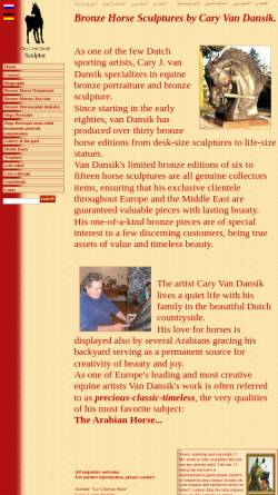 Vorschau der mobilen Webseite www.vandansik.com, J. van Dansik, Cary