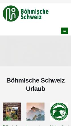 Vorschau der mobilen Webseite www.boehmische-schweiz.de, Böhmische Schweiz
