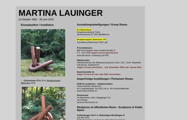 Vorschau von www.lauinger.ch, Lauinger, Martina