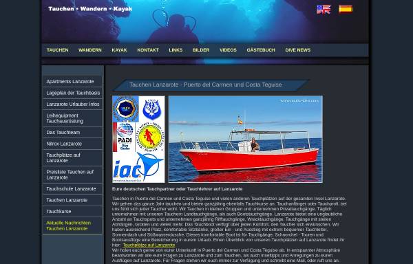 Vorschau von www.nautic-dive.eu, Nautic Dive
