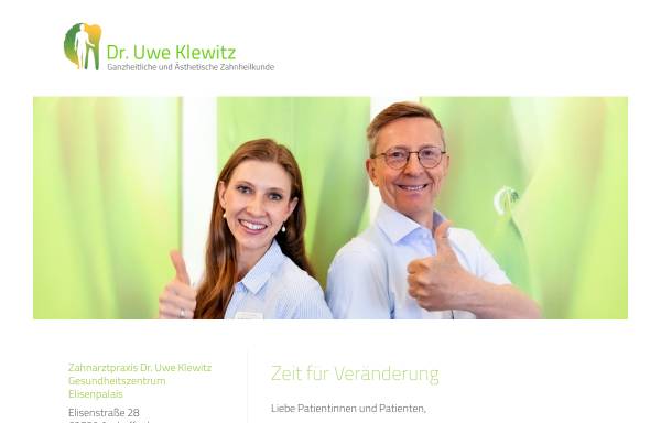 Zahnarzt Dr. Uwe Klewitz