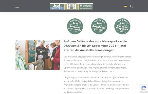 Vorschau von www.jagd-und-angeln.de, Jagd und Angeln 2009