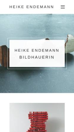 Vorschau der mobilen Webseite www.heike-endemann.de, Endemann, Heike