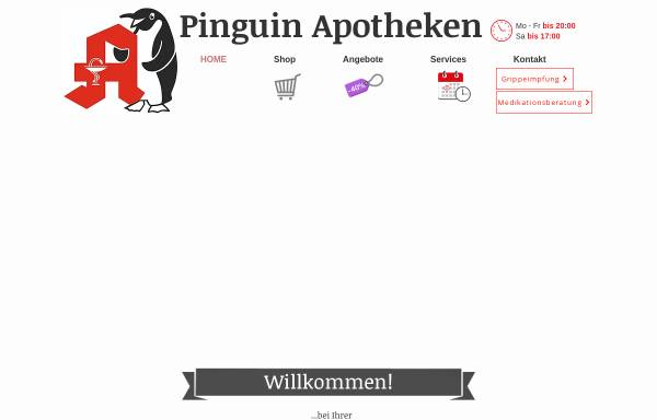 Vorschau von www.pinguinapo.de, Pinguin-Apotheke