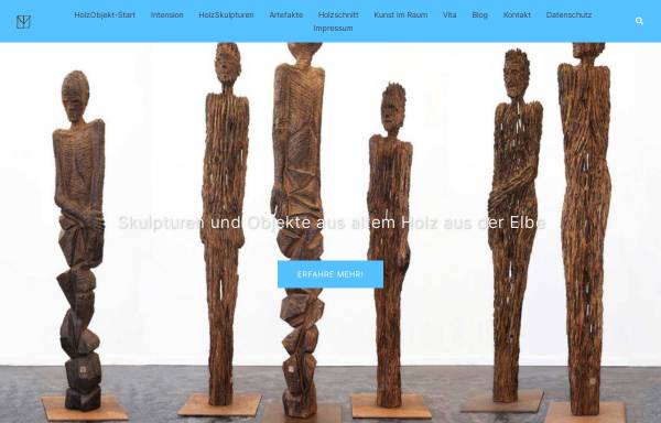 Vorschau von www.holz-objekt.de, Matthias Trott, Holzskulpturen und Holzobjekte