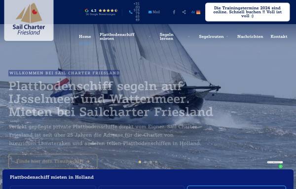 Segelboot & Segelschiff Charter in Friesland-Holland