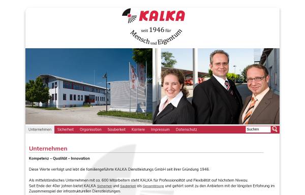 Vorschau von www.kalka.de, Kalka Dienstleistungs GmbH