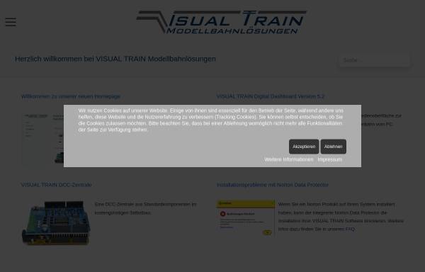 Vorschau von www.visualtrain.de, Visual Train