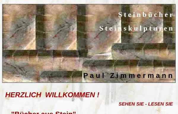 Vorschau von www.steinbuecher-paulzimmermann.de, Zimmermann, Paul