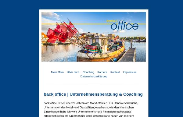 Vorschau von www.backoffice-nord.de, Back Office, Inh. Cristina Fernandez Schalk
