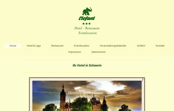 Vorschau von www.hotel-elefant.de, Hotel und Restaurant Elefant