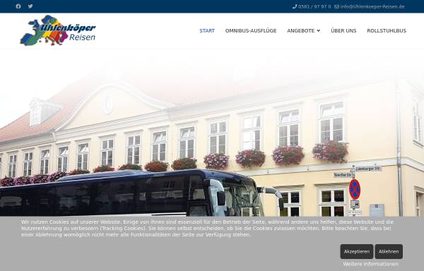 Vorschau von www.uhlenkoeper-reisen.de, Uhlenköper-Reisen GmbH