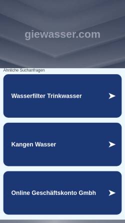 Giewasser