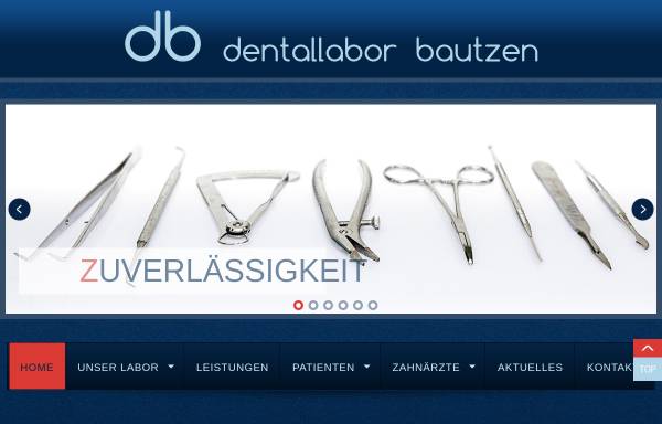Vorschau von www.dentallabor-bautzen.de, Dentallabor Bautzen GmbH
