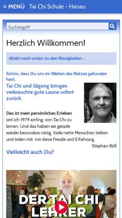 Vorschau der mobilen Webseite leetaichi.de, Schule Hanau