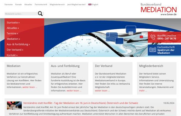 BMEV - Bundesverband Mediation e.V.