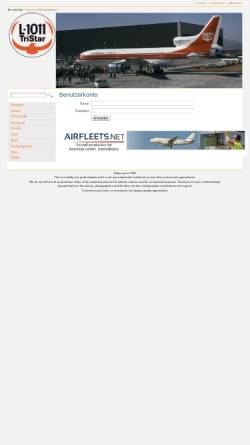 Vorschau der mobilen Webseite www.eucomairlines.de, German Lockheed L1011 TriStar Information Center