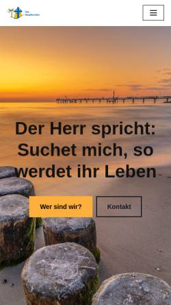 Vorschau der mobilen Webseite neuallermoehe.feg.de, FeG Hamburg-Neuallermöhe