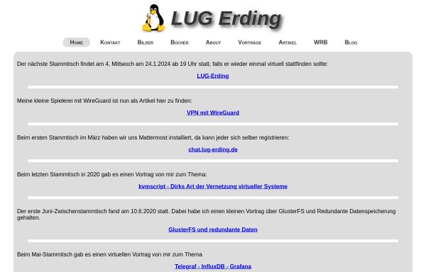 Vorschau von www.lug-erding.de, Linux User Group