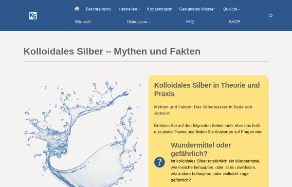 Silberwasser.de