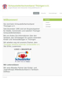 Vorschau der mobilen Webseite www.schausteller-fachverband.de, Schaustellerfachverband Thüringen e.V.