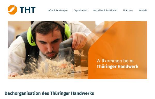 Vorschau von www.thueringer-handwerkstag.de, Thüringer Handwerkstag e.V.
