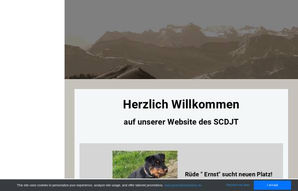 Vorschau von www.jagdterrier.ch, Schweizer Club für Deutsche Jagdterrier