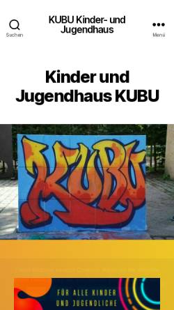 Vorschau der mobilen Webseite www.kubu-kunterbunt.de, Kinder- und Jugendzentrum Kunterbunt
