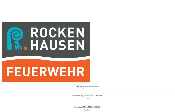 Vorschau von www.feuerwehr-rockenhausen.de, Freiwillige Feuerwehr Rockenhausen