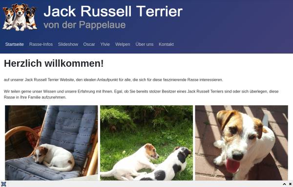 Vorschau von www.jack-russell-terriershome.de, Von der Pappelaue