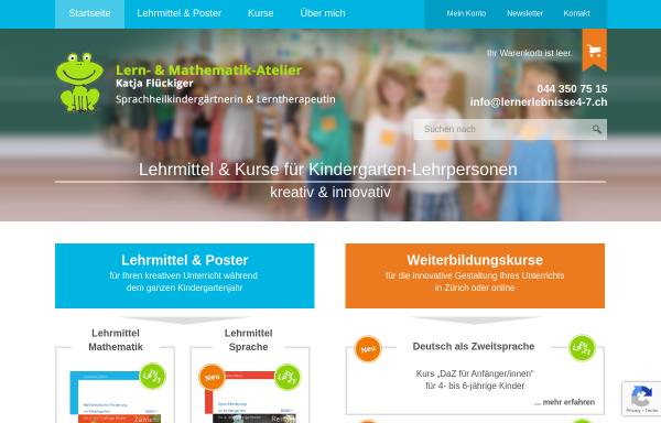 Vorschau von www.lerntherapie-zh.ch, Praxis für Lerntherapie